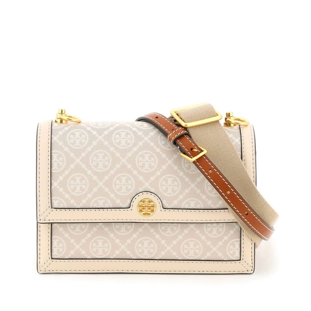 Tory Burch T monogram jacquard shoulder bag